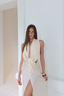 The Nala Gown in Cream