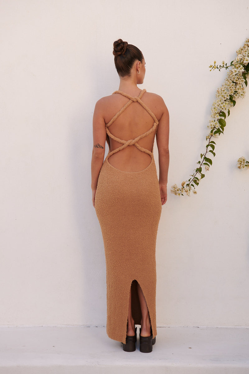 The Louisa Dress Camel