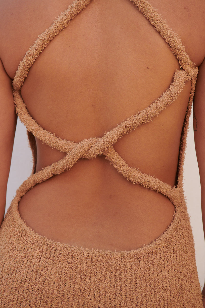 The Louisa Dress Camel