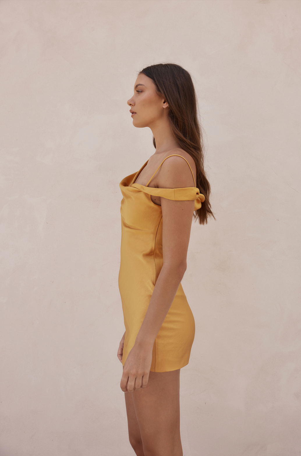 Solana Dress Sunflower Yellow