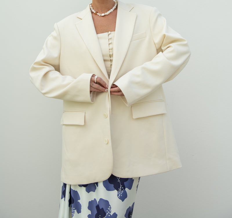 Enzo Blazer - Cream