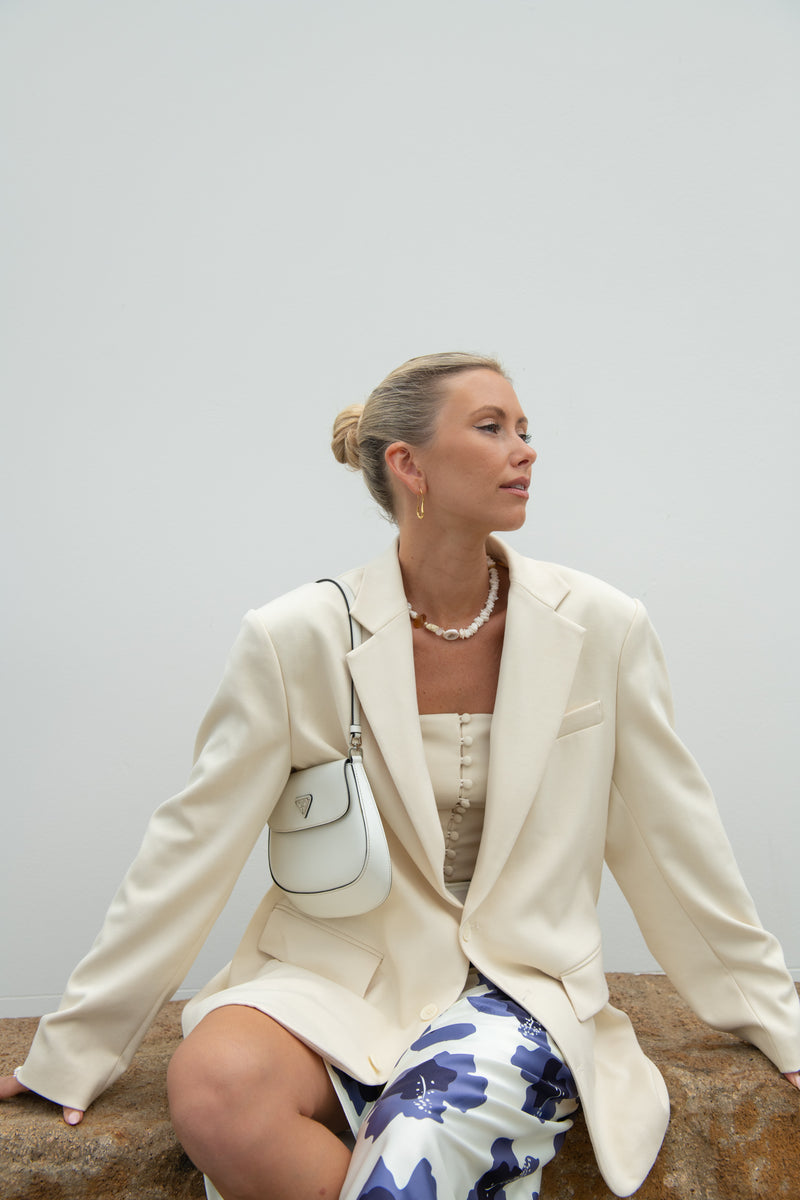 Enzo Blazer - Cream