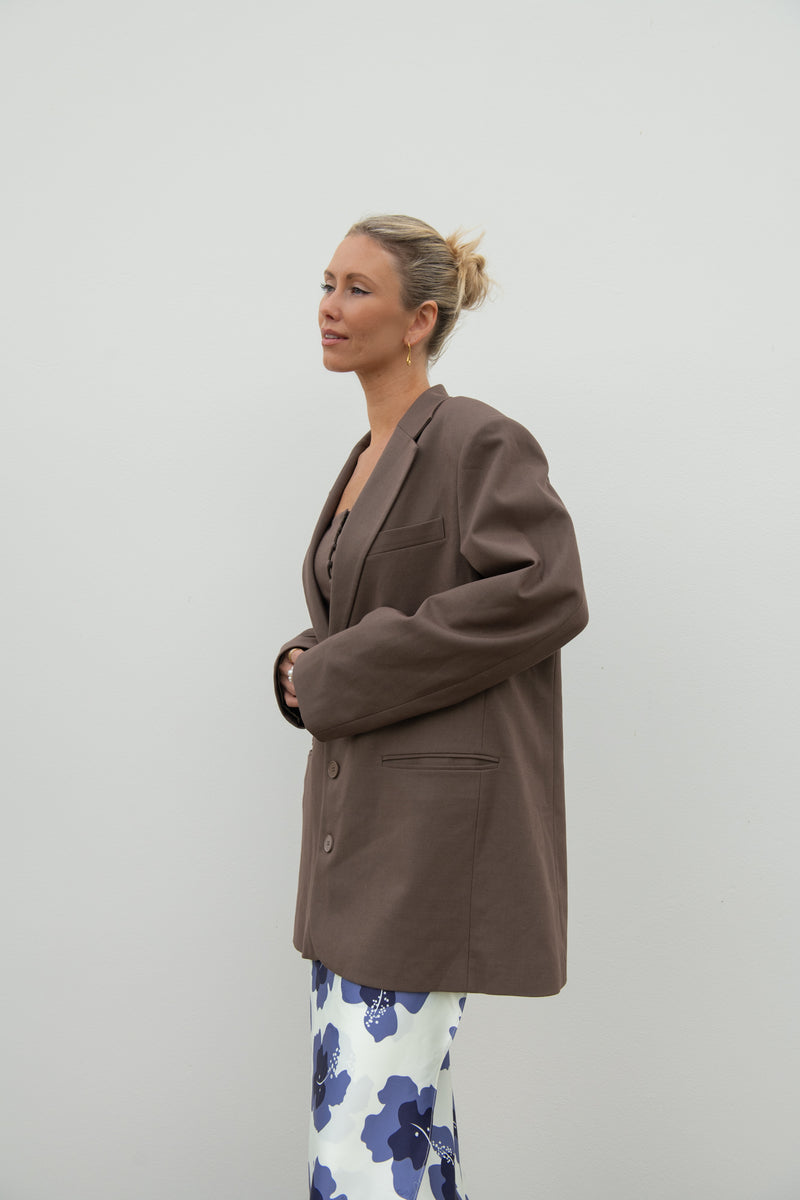 Enzo Blazer - Chocolate