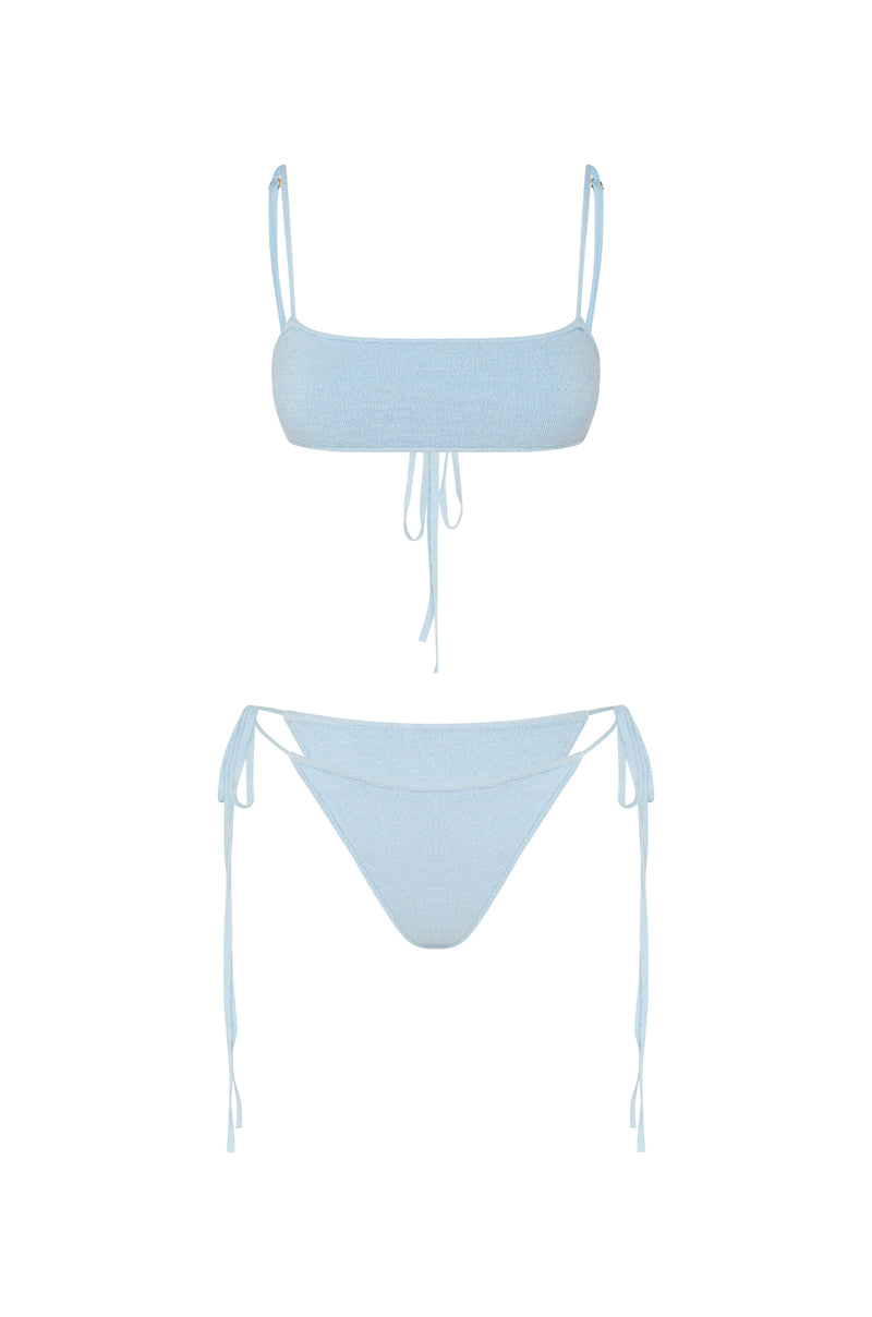 Lovey Swim Top Sky Blue