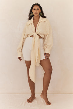 Emi Wrap Top