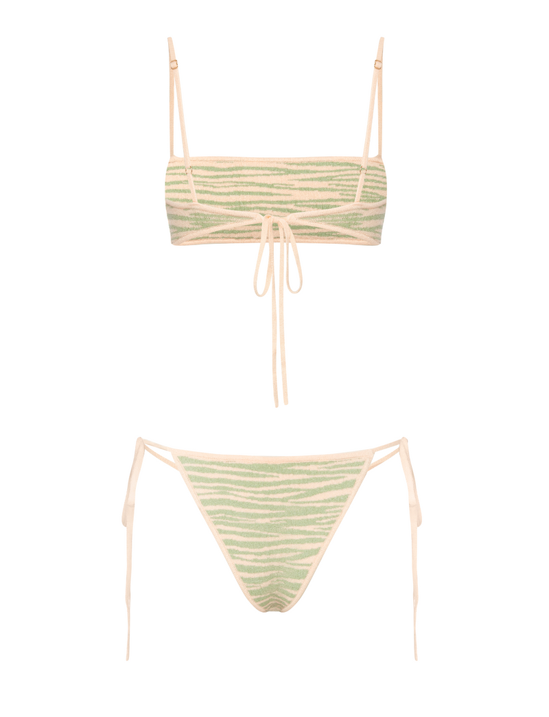 Lovey Swim Top Safari Print: Watermelon